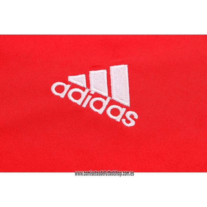 Chandal del Bayern Munich 22-23 Manga Corta Rojo